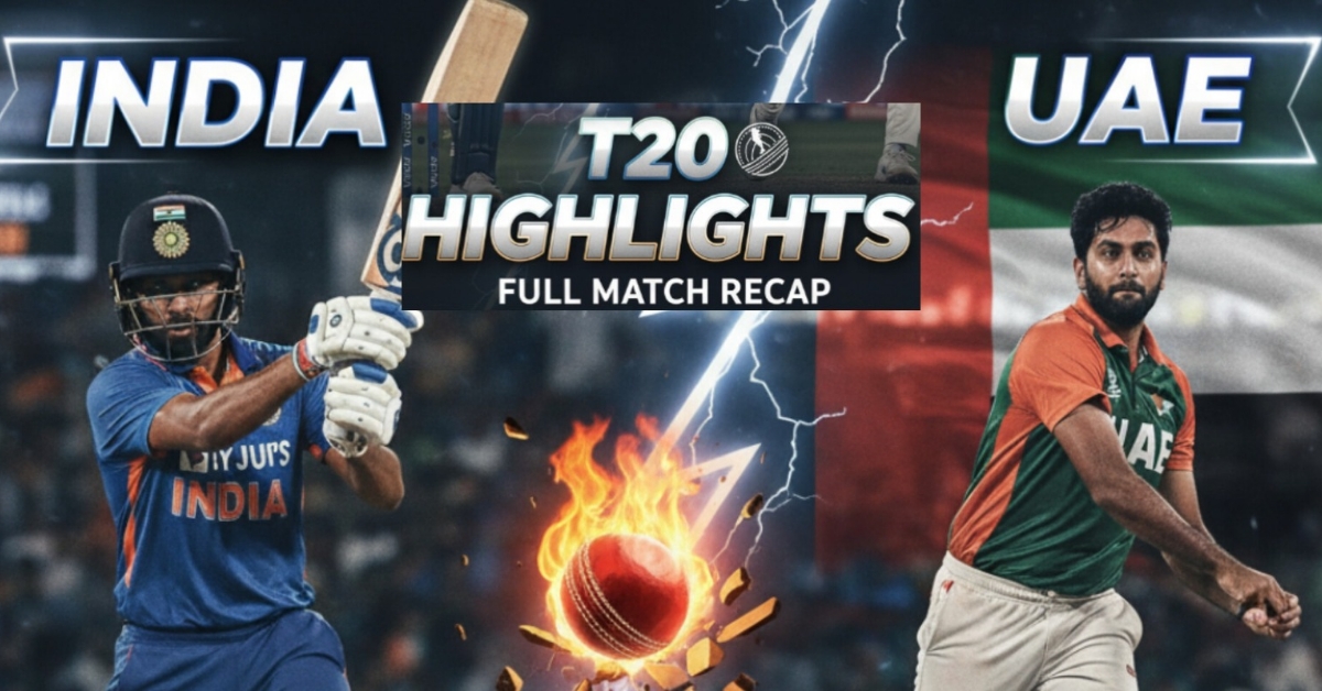 India vs UAE T20 Highlights